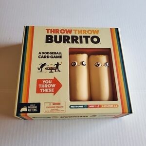 Throw Throw Burrito by Exploding Kittens - A Dodgeball Card Game